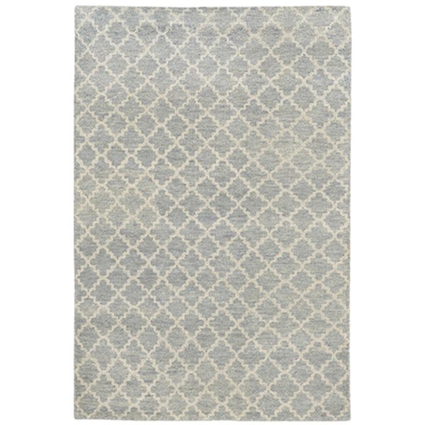Espectaculo Maddox 5650 Hand Knotted Wool Rectangle Rug, Blue - 15 ft. x 8 ft. ES1862357
